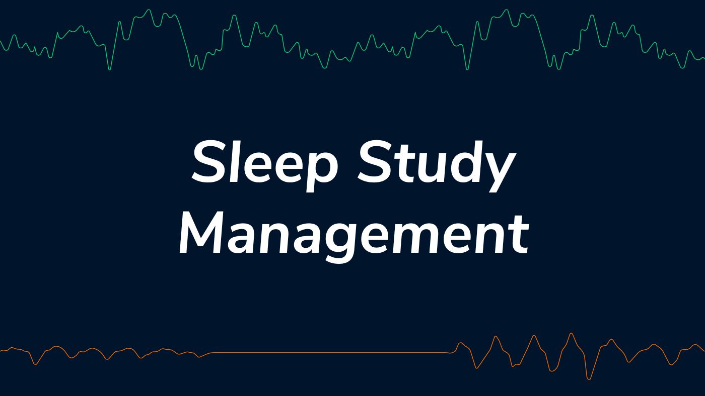 Sleep Study Management EnsoData