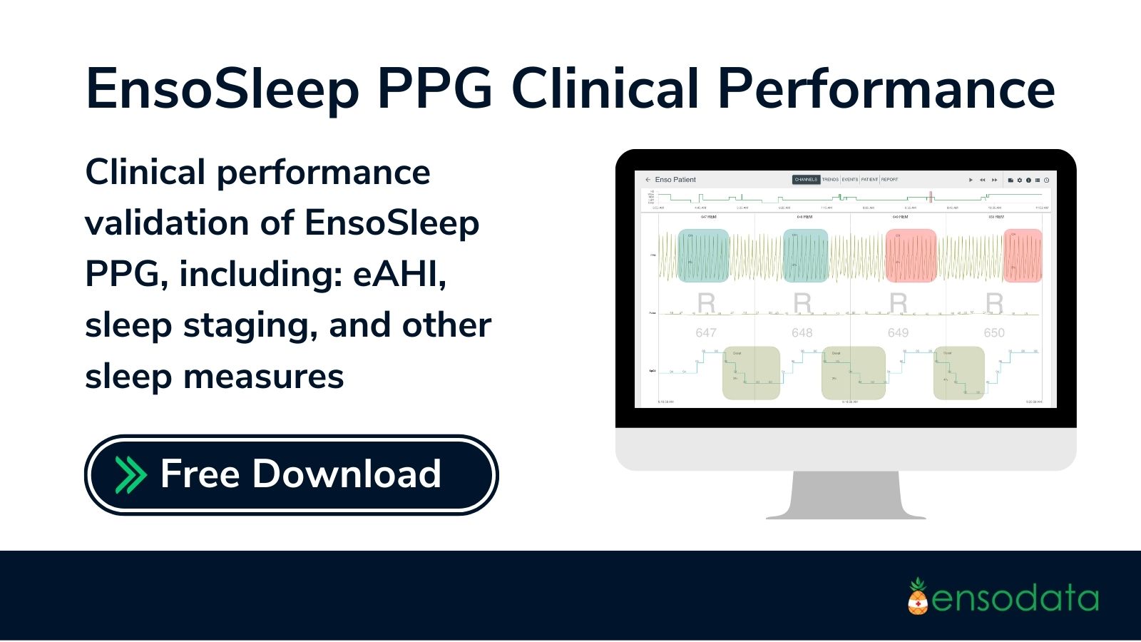EnsoSleep PPG Clinical Performance