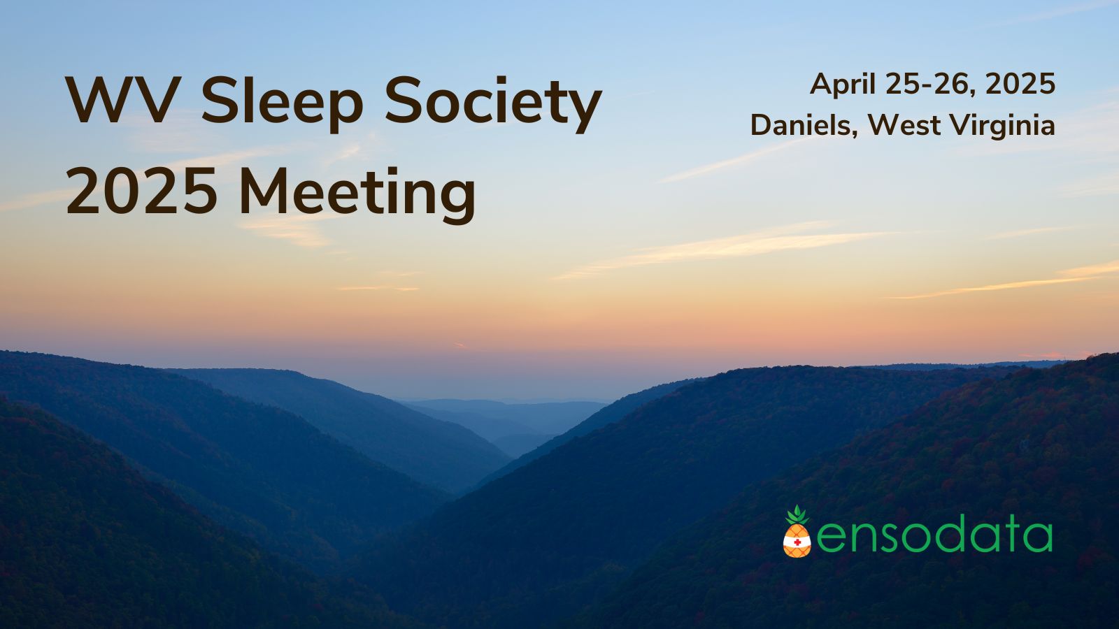 WV Sleep Society 2025 Meeting