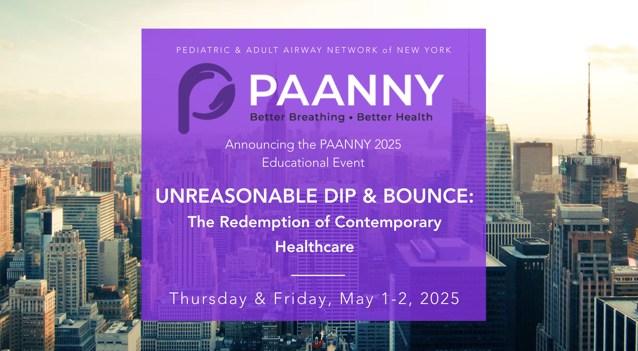 Pediatric & Adult Airway Network of New York 2025