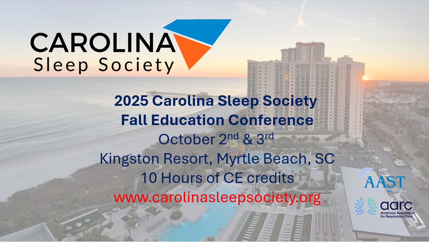 2025 Carolina Sleep Society Fall Conference