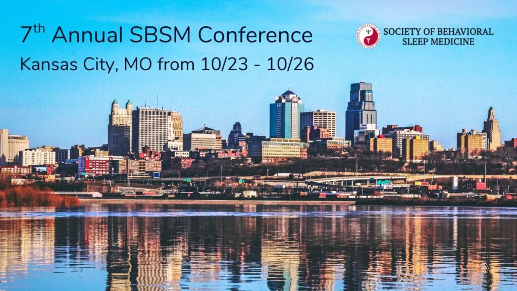 The Society for Behavioral Sleep Medicine aims to make CBT and related treatments for sleep disorders a standard of comprehensive care.